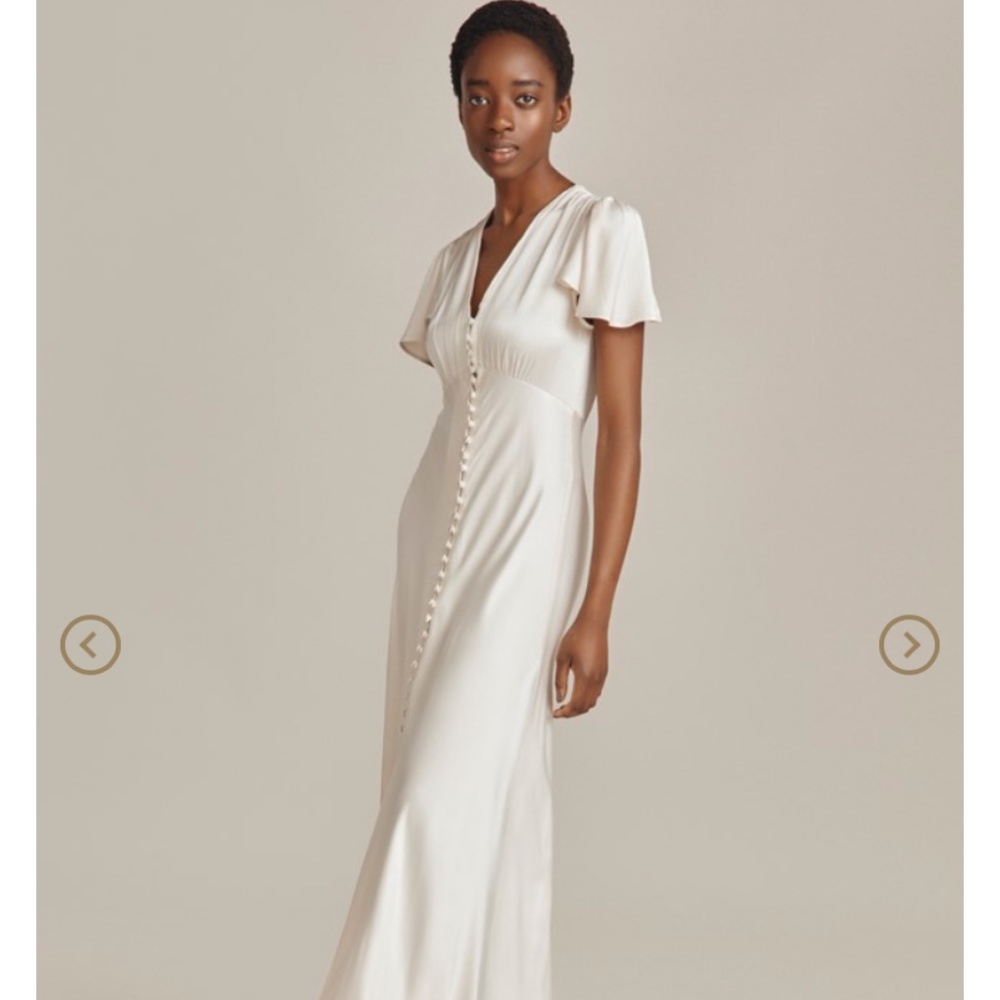 Ghost London Delphine Ivory Dress, Wedding Dress